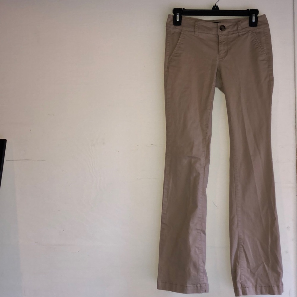 Kick boot stretch khakis